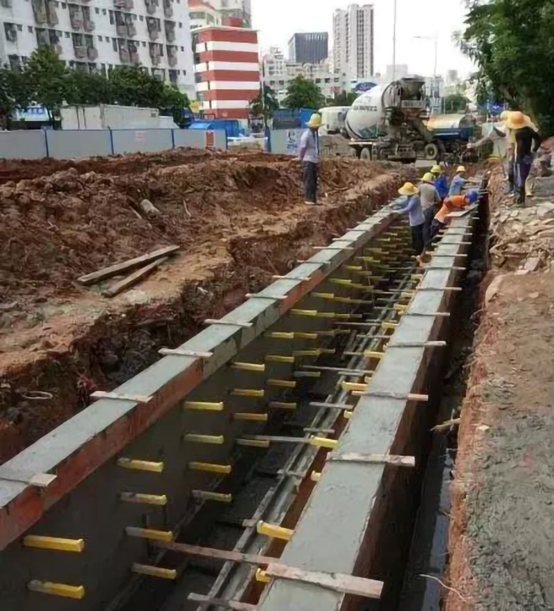 乐鱼电器电缆沟施工